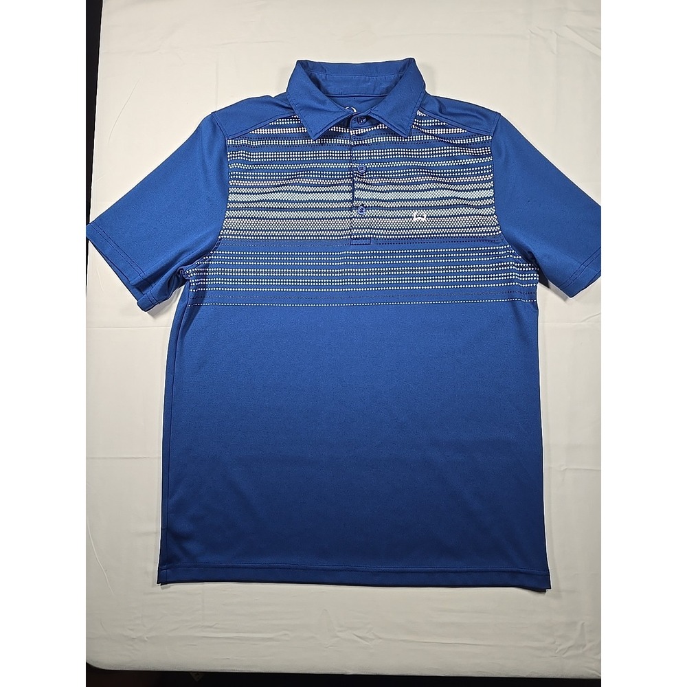 Cinch Mens XS Golf Performance‎ Polo Short Sleeve Blue